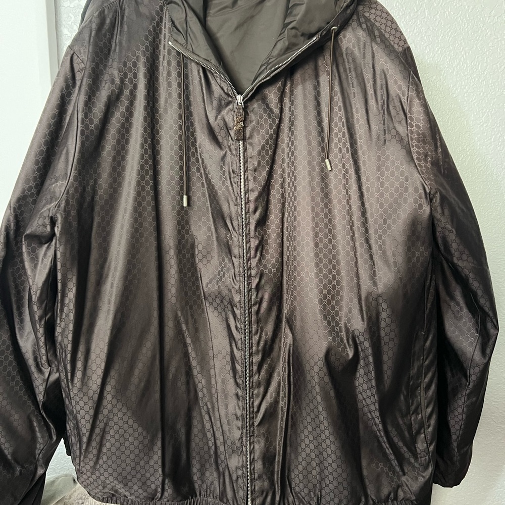 Gucci Windbreaker padded brown size 58 Xl